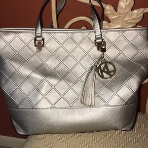 Silver Kate Landry Bag